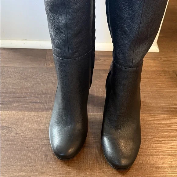 Kenneth Cole New York Justin Black Heeled Boots - Picture 9 of 16